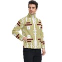 Abstract pattern geometric backgrounds   Men s Bomber Jacket View2