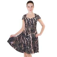 Abstract Light Games 4 Cap Sleeve Midi Dress by DimitriosArt