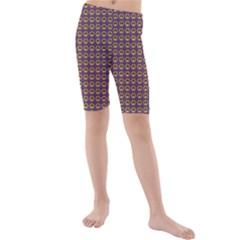 Olimedpurp Kids  Mid Length Swim Shorts by violetheavensky