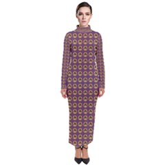 Olimedpurp Turtleneck Maxi Dress by violetheavensky