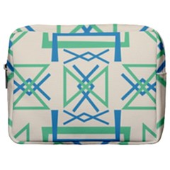 Abstract Pattern Geometric Backgrounds   Make Up Pouch (large) by Eskimos