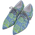 Abstract pattern geometric backgrounds   Pointed Oxford Shoes View2