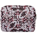 Texture Mosaic Abstract Design Make Up Pouch (Large) View2