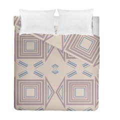 Abstract Pattern Geometric Backgrounds   Duvet Cover Double Side (full/ Double Size) by Eskimos