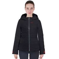 Brooklyn Bougie Hooded Puffer Jacket-black by brooklynbougie