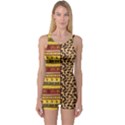 Abbey Abstract Safari Safari Safari Pop Tropical Girls 2 With Texture One Piece Boyleg Swimsuit View1