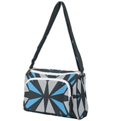 Abstract Pattern Geometric Backgrounds   Front Pocket Crossbody Bag by Eskimos