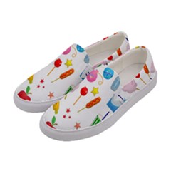 Summer-fair-food-goldfish Copy Copy Women s Canvas Slip Ons by Nexatart