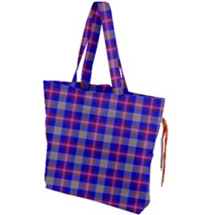 Tartan 2 Drawstring Tote Bag by tartantotartanspink2