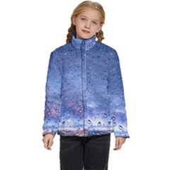 Gouttes D eau Galaxy Kids  Puffer Bubble Jacket Coat by kcreatif