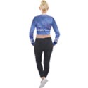 Gouttes d eau Galaxy Long Sleeve Cropped Velvet Jacket View2