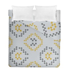 Abstract Pattern Geometric Backgrounds   Duvet Cover Double Side (full/ Double Size) by Eskimos