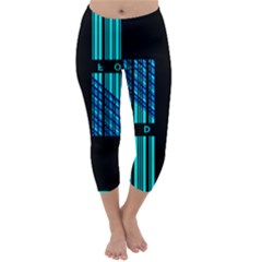 Folding For Science Capri Winter Leggings  by WetdryvacsLair