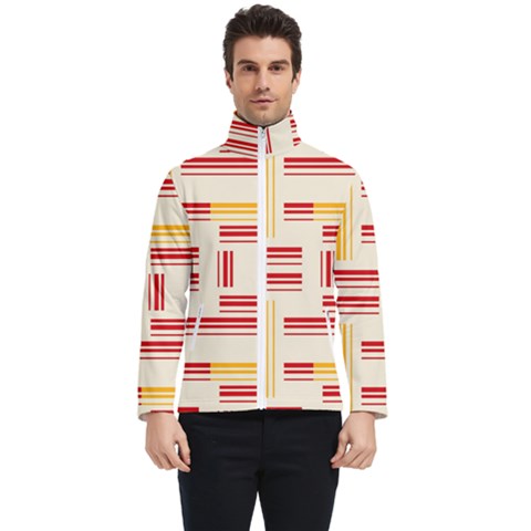 Abstract Pattern Geometric Backgrounds   Men s Bomber Jacket by Eskimos