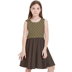 Chocolate Waffle Cone Skater Dress by 3086847