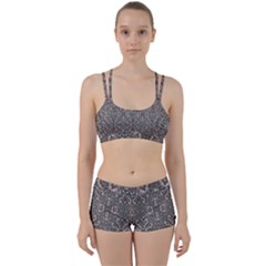 Old Style Decorative Seamless Pattern Perfect Fit Gym Set by dflcprintsclothing
