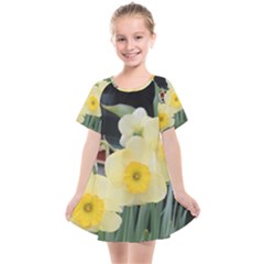 Daffodils In Bloom Kids  Smock Dress by thedaffodilstore