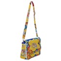 Full Bloom Shoulder Bag with Back Zipper View1