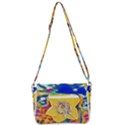 Full Bloom Shoulder Bag with Back Zipper View3