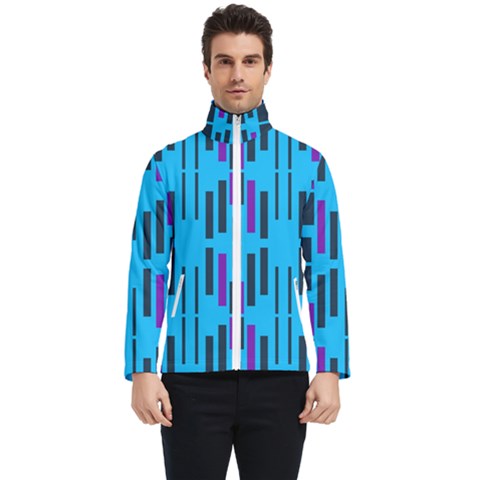 Abstract Pattern Geometric Backgrounds Men s Bomber Jacket by Eskimos