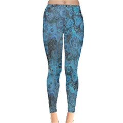 Abstract Surface Texture Background Inside Out Leggings by dflcprintsclothing