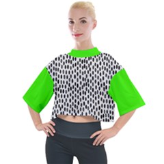 526548874thgl Mock Neck Tee by Etalage