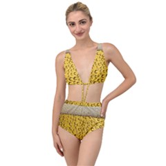 Beer Bubbles Tied Up Two Piece Swimsuit by Wegoenart