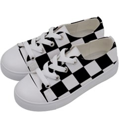 Checkers Kids  Low Top Canvas Sneakers by ArtistRoseanneJones