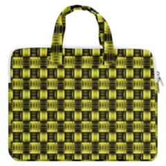 Glow Pattern Macbook Pro13  Double Pocket Laptop Bag by Sparkle