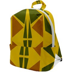  Abstract Geometric Design   Geometric Fantasy  Terrazzo  Zip Up Backpack by Eskimos