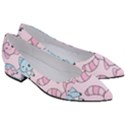 Children Pattern Design Women s Block Heels  View3