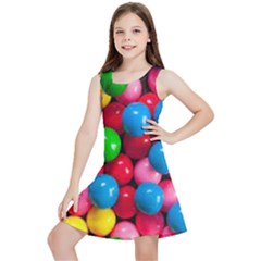 Bubble Gum Kids  Lightweight Sleeveless Dress by artworkshop