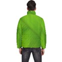 Banana Leaf Men s Puffer Bubble Jacket Coat View4