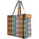 Grungy Vintage Patterns Canvas Travel Bag View2