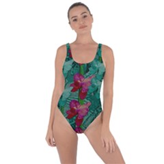 Rare Excotic Forest Of Wild Orchids Vines Blooming In The Calm Bring Sexy Back Swimsuit by pepitasart