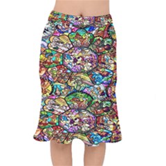 Character Disney Stained Short Mermaid Skirt by artworkshop