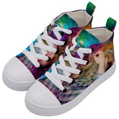 Bubbles Trailer Park Boys Kids  Mid-top Canvas Sneakers by artworkshop