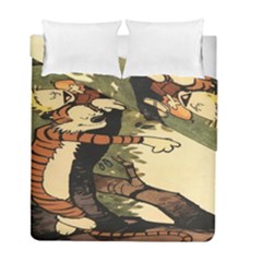 Calvin And Hobbes Duvet Cover Double Side (full/ Double Size) by artworkshop