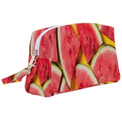 Watermelon Wristlet Pouch Bag (large) by artworkshop