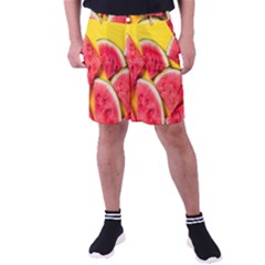 Watermelon Men s Pocket Shorts by artworkshop