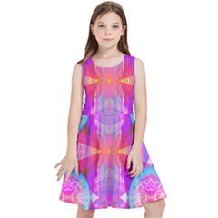 Pink Diamond Kids  Skater Dress by Thespacecampers