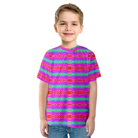 Love Burst Kids  Sport Mesh Tee by Thespacecampers