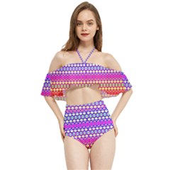 Rainbots Halter Flowy Bikini Set  by Thespacecampers