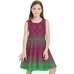 Synchronicity Sings Kids  Skater Dress by Thespacecampers