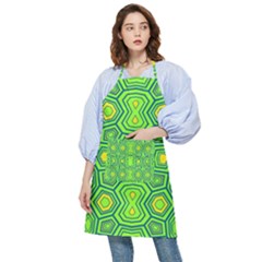 Abstract Pattern Geometric Backgrounds  Pocket Apron by Eskimos