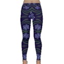 Folk flowers print Floral pattern Ethnic art Classic Yoga Leggings View1