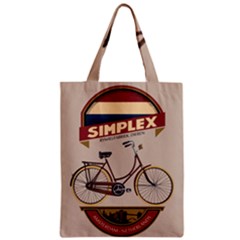 Simplex Bike 001 Design By Trijava Zipper Classic Tote Bag by nate14shop