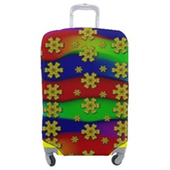 Blooming Stars On The Rainbow So Rare Luggage Cover (medium) by pepitasart