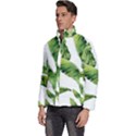 Sheets Tropical Plant Palm Summer Exotic Men s Puffer Bubble Jacket Coat View2