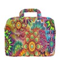 Mandalas Colorful Abstract Ornamental MacBook Pro Shoulder Laptop Bag  View4